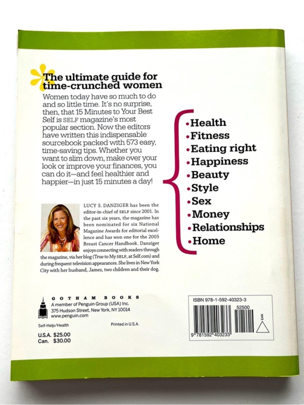 SELF Magazine 15 Minutes To Your Best Self Wellness Guide Book - Picture 3 of 9